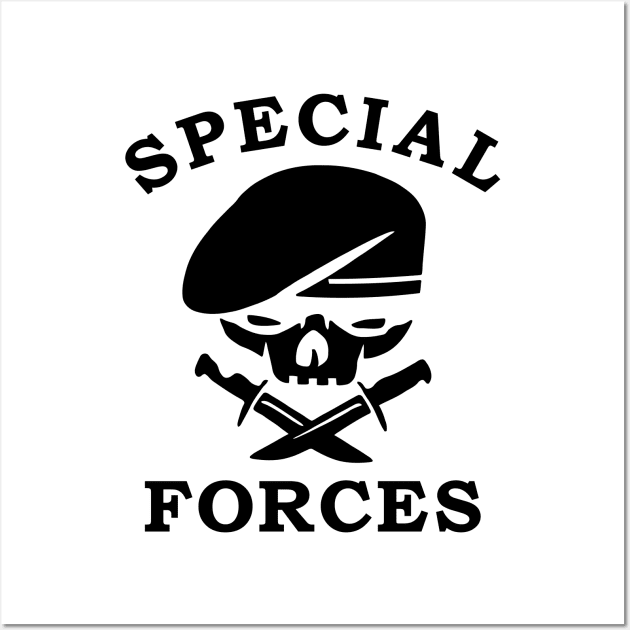 Mod.6 Special Forces Airborne Army Commando Wall Art by parashop